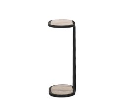 Emeren Oval Marble C- Table (30&quot;)