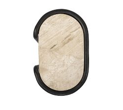 Emeren Oval Marble C- Table (30&quot;)