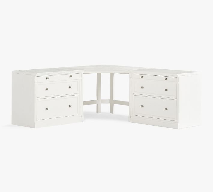 Pottery Barn ホワイト 木製 デスク 引き出し付き ポッタリーバーン Pottery Barn ホワイト 木製 デスク 引き出し付き ポッタリー