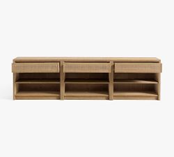 Marina Cane Storage Shelf Console (72&quot;-144&quot;)