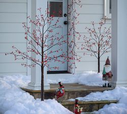 Pre-Lit Berry Holiday Tree