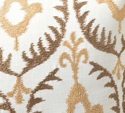 Hanu Embroidered Outdoor Pillow