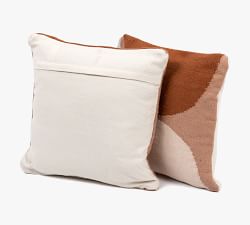 Miki Half-Circle Print Outdoor Pillow - Set of 2