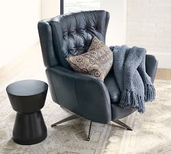 Open Box: Shae Round Metal Accent Table (13.5&quot;)