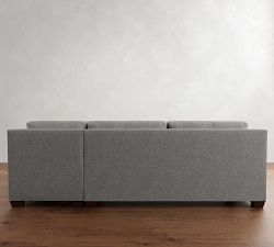 York Square Arm Chaise Sectional (84&quot;&ndash;114&quot;)