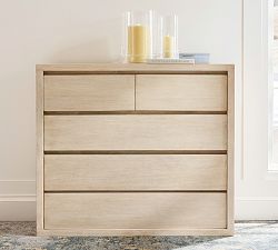 Cayman 5-Drawer Tall Wide Dresser (50")