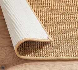 Custom Boucle Serged Sisal Rug Swatch - Free Returns Within 30 Days