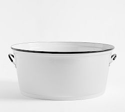 Enamel Outdoor Party Bucket