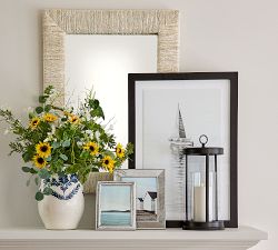 Malibu Handwoven Seagrass Rectangular Mirror