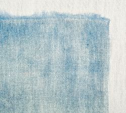 Indigo Ombre Wrapped Canvas