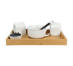 BIA White Porcelain Soup Bowls - Set of 4