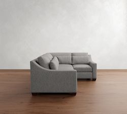 York Slope Arm Deep Seat 3-Piece Sectional (98&quot;)