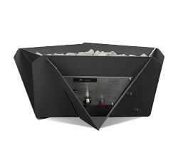 Ashford Steel Round Propane Fire Pit (33")