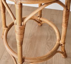 Parisian Woven Backless Stool