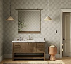 Aspen 55&quot; Marble Top Single Sink Vanity