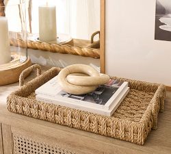 Capitola Woven Rectangular Tray