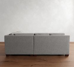 York Square Arm Deep Seat 3-Piece Sectional (98&quot;)