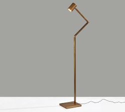 Noble Metal Task Floor Lamp