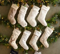 Textured Chenille Stocking