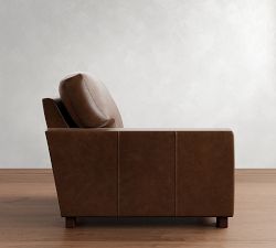 Build Your Own Turner Square Arm Deep Seat Leather Sectional