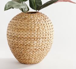 Handwoven Seagrass Vase