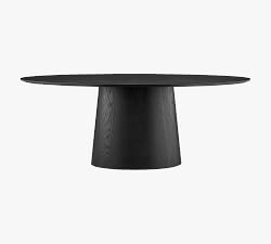 South Oval Pedestal Dining Table (78&quot;)