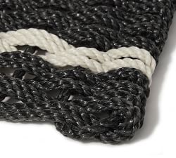 The Rope Co. Elemental Striped Handwoven Doormat