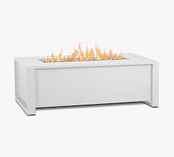 Asher Rectangular Propane Fire Pit Table (42")