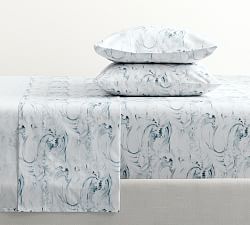 Stinson Wave Percale Sheet Set