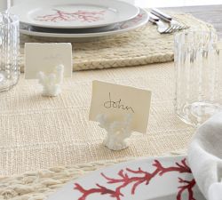 Coral Place Card Holders - Set of 4