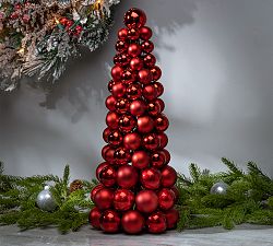 Holiday Ornament Cone Tree