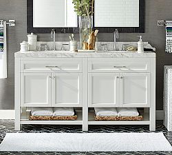 Piedmont 60&quot; Double Sink Vanity