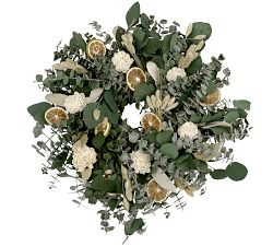 Dried Bergamot Beauty Wreath