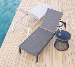 Milo Rope Round Outdoor Marble End Table (20")