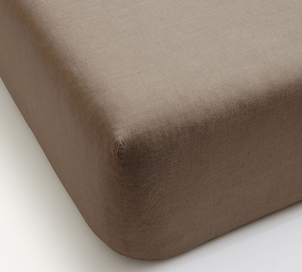 Belgian Flax Linen Fitted Sheet