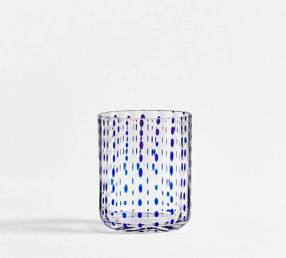 Dash Tumblers - Set of 4 - Set of 4 - Clear/Cobalt