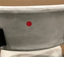 Open Box: Maison Leather Counter Stool (24") - Pepple Statesville, Antique Bronze Finish