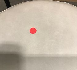 Open Box: Maison Leather Counter Stool (24") - Pepple Statesville, Antique Bronze Finish