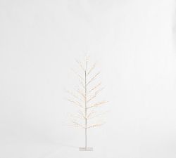 Lit Twinkling Twig Tree