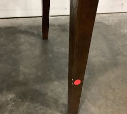 Open Box: Monty Cane Dining Chair - Performance Boucle Oatmeal, Vintage Amber Finish