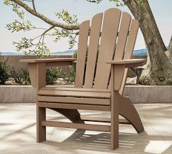 Pottery Barn Adirondack x Polywood Outdoor Lounge Chair