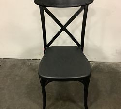 Open Box: Lucia X-Back Stackable Outdoor Dining Chair