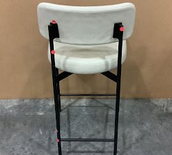 Open Box: Maison Leather Stool