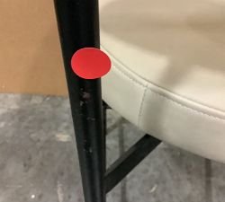 Open Box: Maison Leather Stool