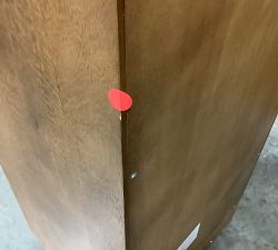 Open Box: Reed Modular Bar Open Hutch, 18&quot;W x 14&quot;D x 32&quot;H - Antique Umber