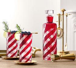 Etched Swirl Glassware Collection