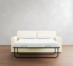 Westwood Square Arm Slipcovered Sleeper Sofa (58"&ndash;89")