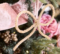 LoveShackFancy Gold Bow Ornament 