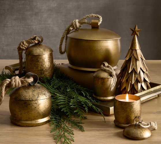 St. Jude Vintage Bell Candle - Winter Spruce