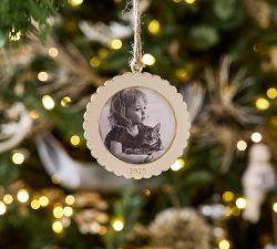Dated Enamel Frame Ornament 2025